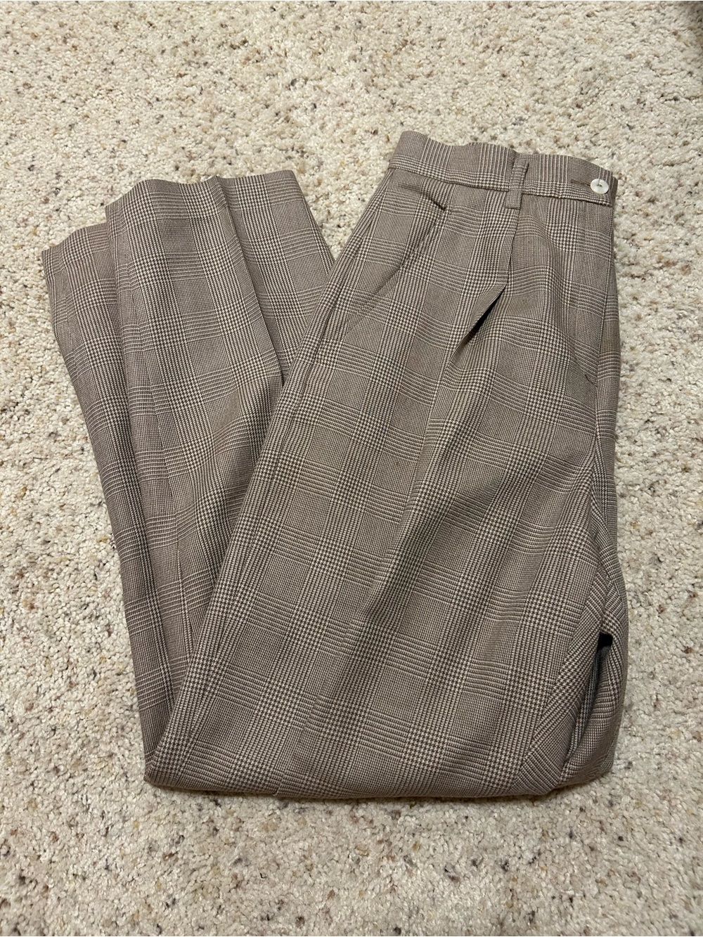 Liz Claiborne Collection vintage wool bled trouser cigarette pant